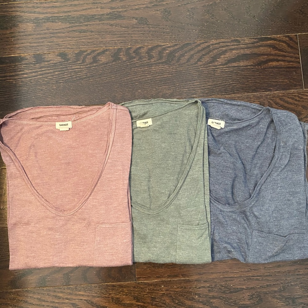 PACK OF 3 “GARAGE” t-shirts